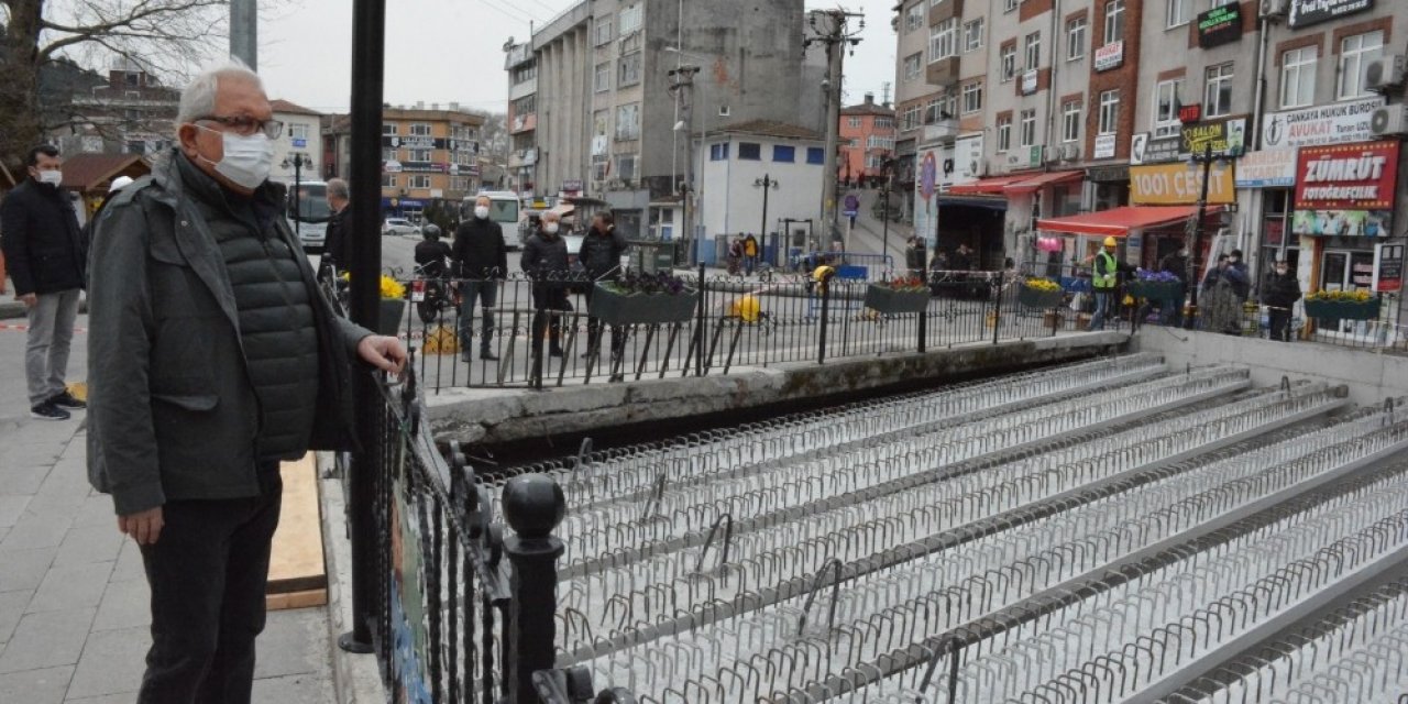 Pazar Yerindeki Trafik Sıkışıklığı Gideriliyor
