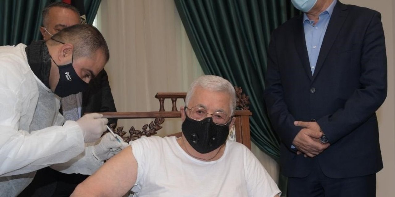 Filistin Devlet Başkanı Abbas Covid-19 Aşısı Oldu