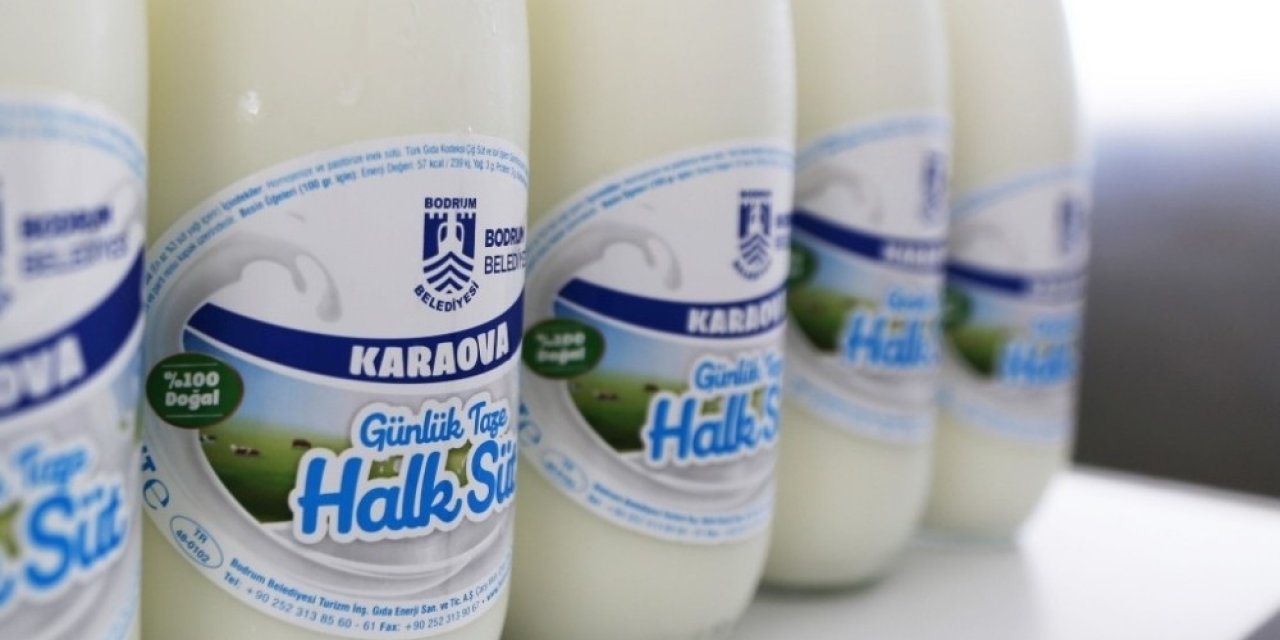 Halk Süt Dağıtımı Yeniden Başladı