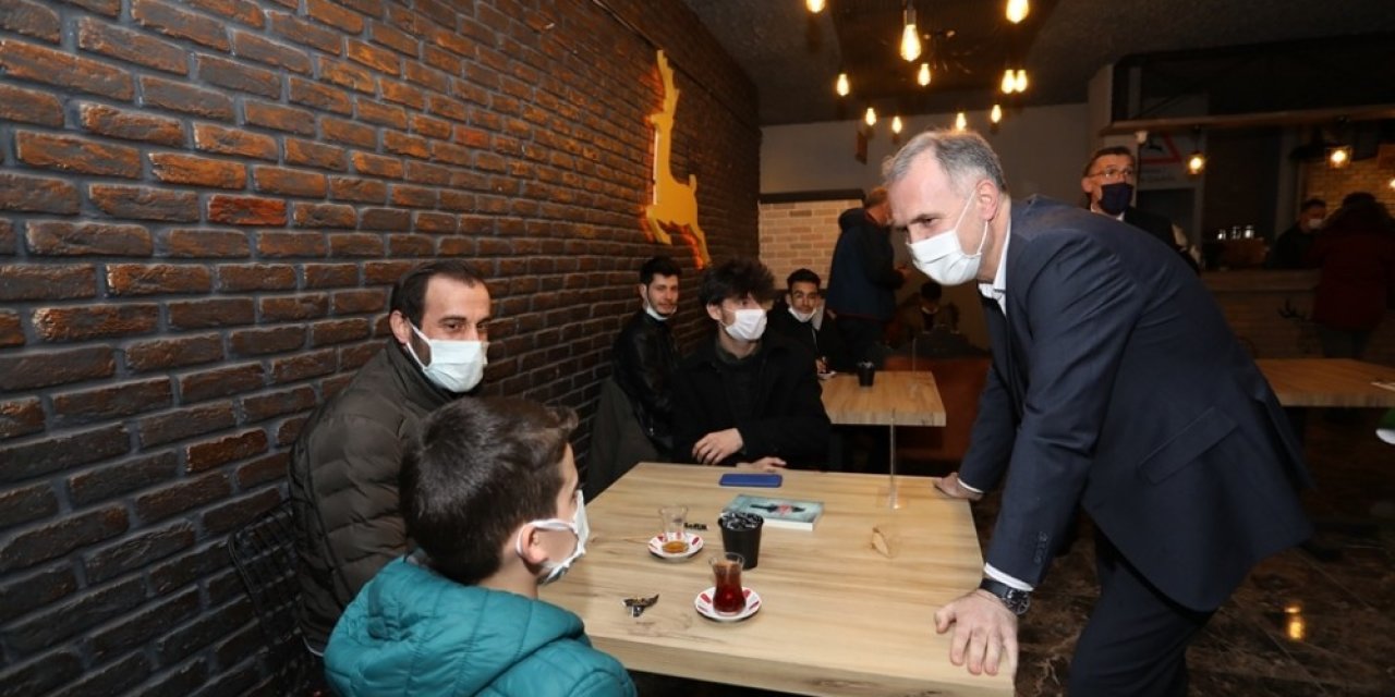Başkan Alper Taban Gençlerle Buluştu