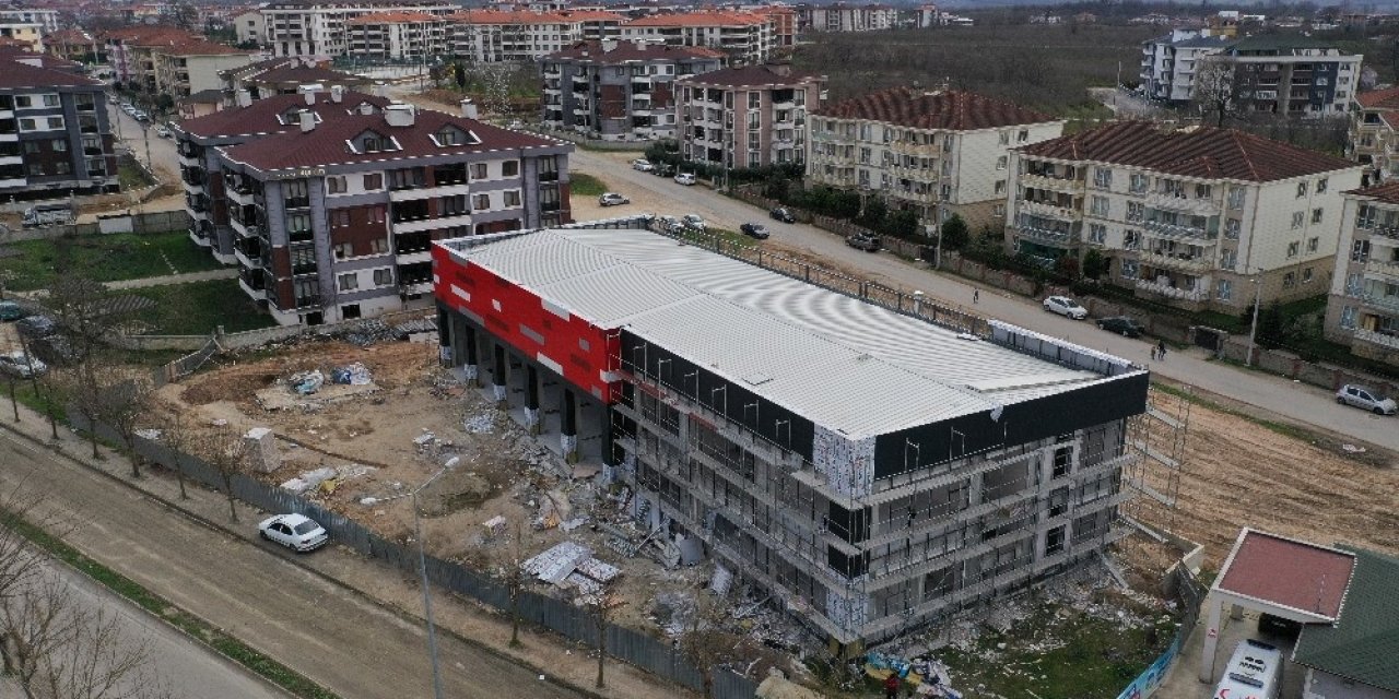 Hendek İ̇tfaiye Binasının Yüzde 97’si Tamam