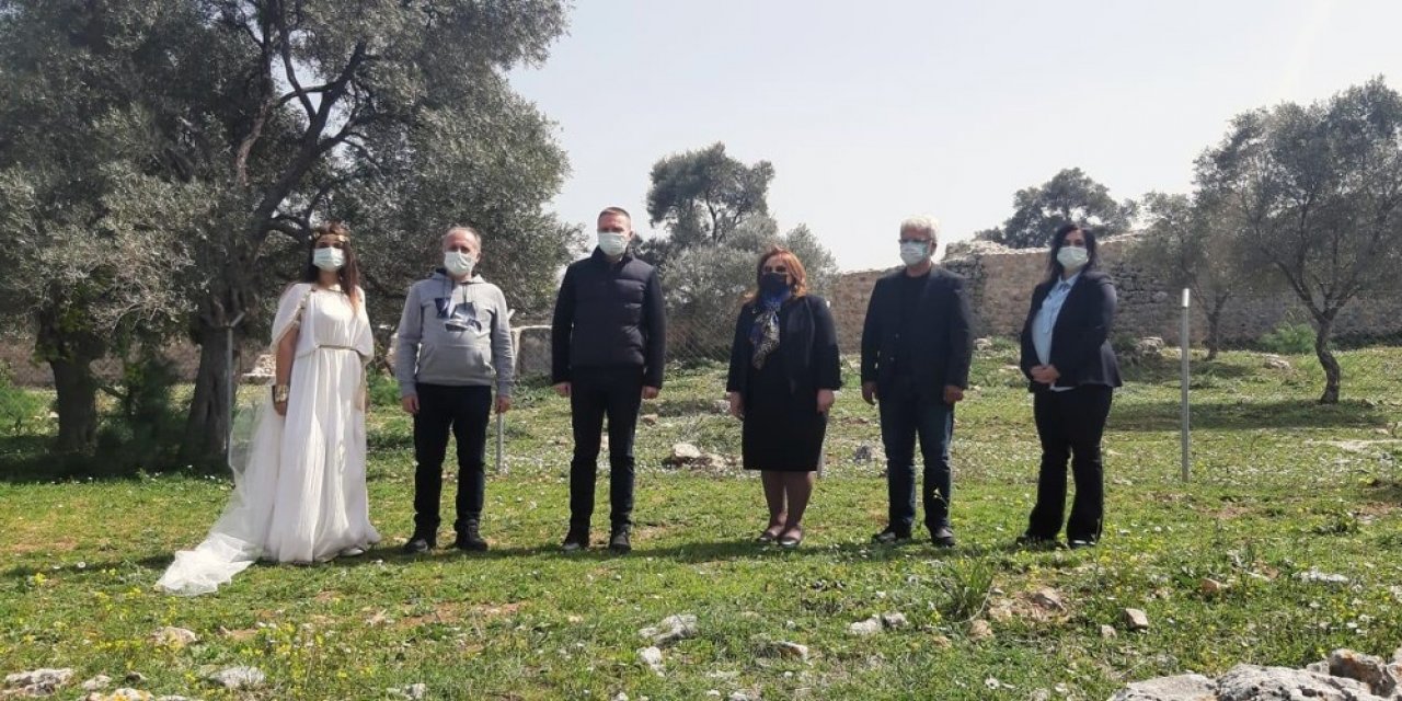 Beçin Kalesi Belgesel Çekimleri Başladı