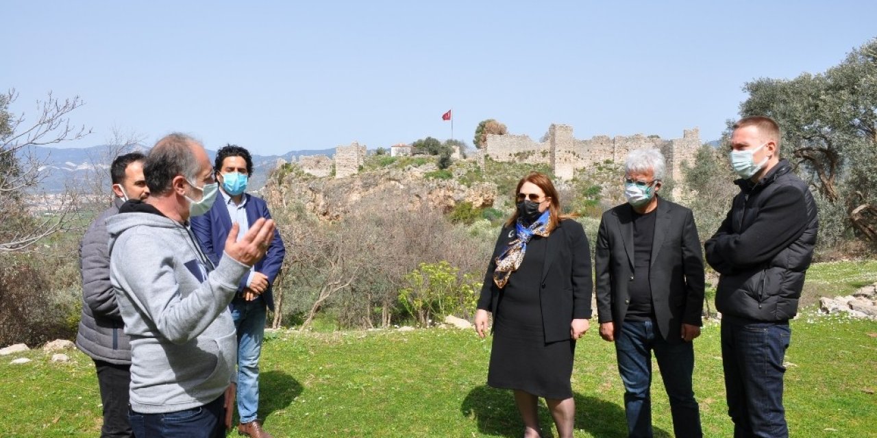 Beçin Kalesi’nin Belgeseli Çekiliyor