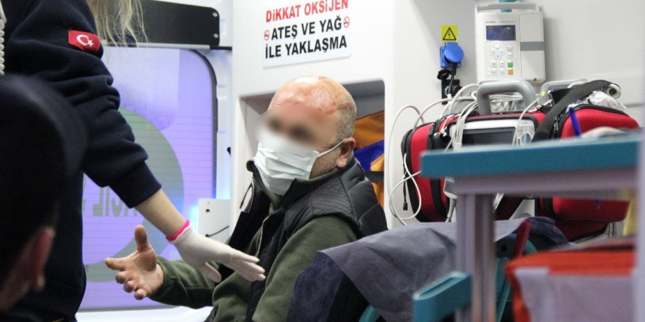 Alkollü Direksiyona Geçince Kaza Yaptı: 1 Yaralı