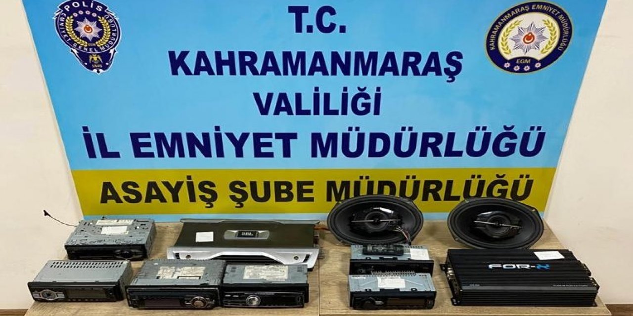 Kahramanmaraş’ta Oto Hırsızlıklarına 3 Yakalama