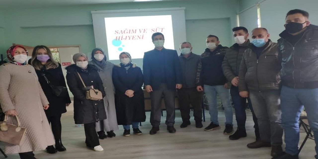 "süt Hijyeni Ve Sanitasyon" Kursu Düzenlendi