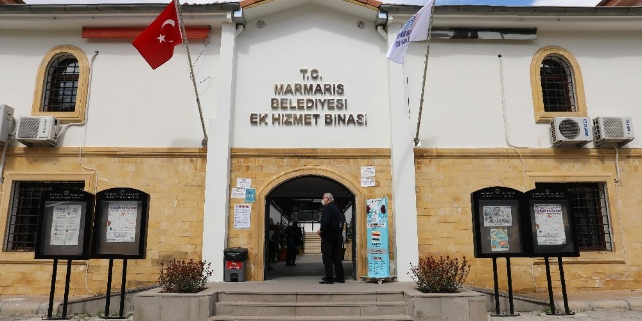 Marmaris Belediyesi’ne Karekod Okutarak Girilebiliyor
