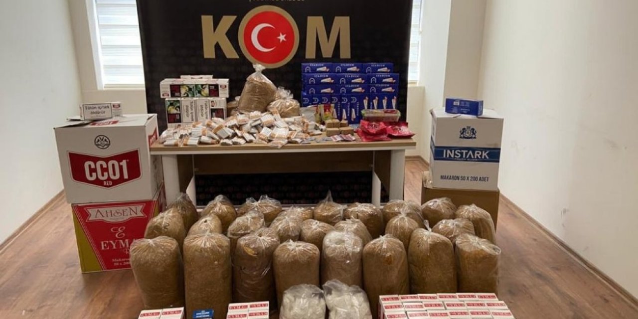 Kahramanmaraş’ta Kaçakçılığa 2 Gözaltı
