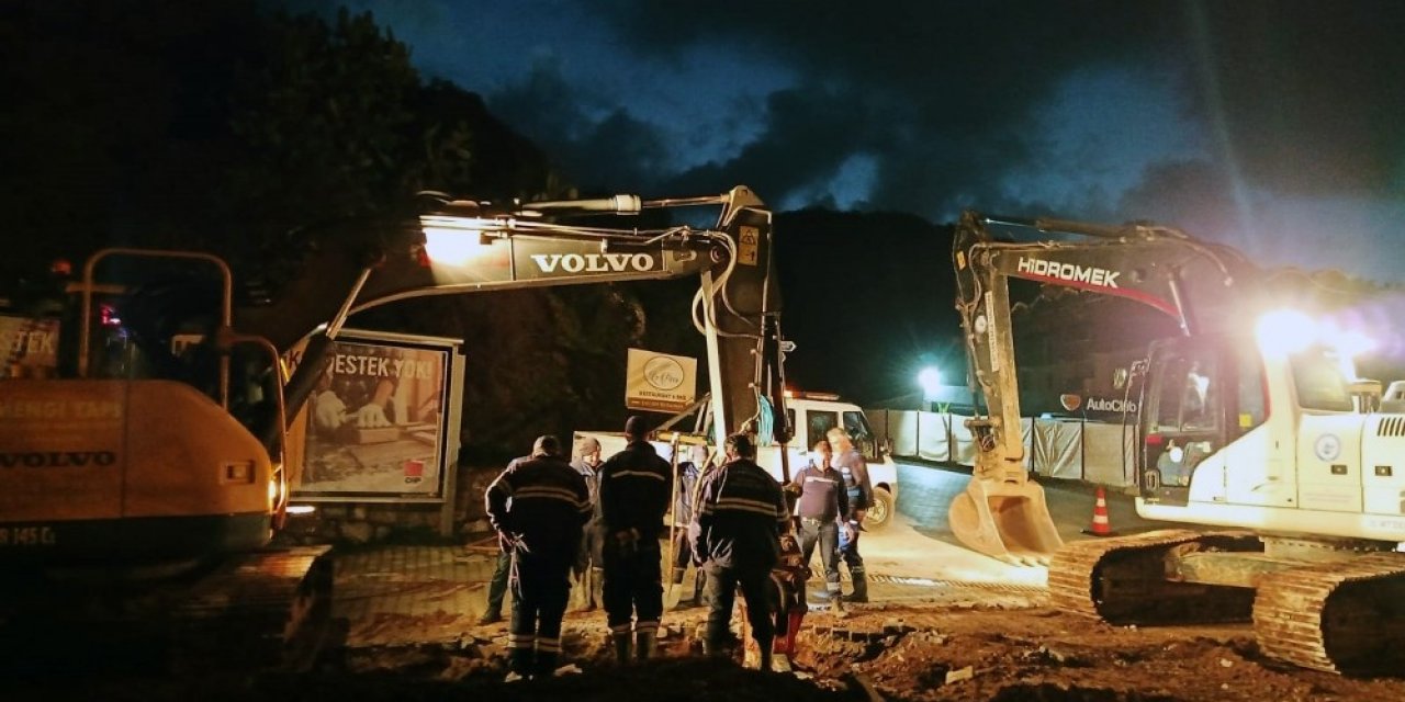 Marmaris’te İçme Suyu Hattının 8 Bin Metresi Tamamlandı