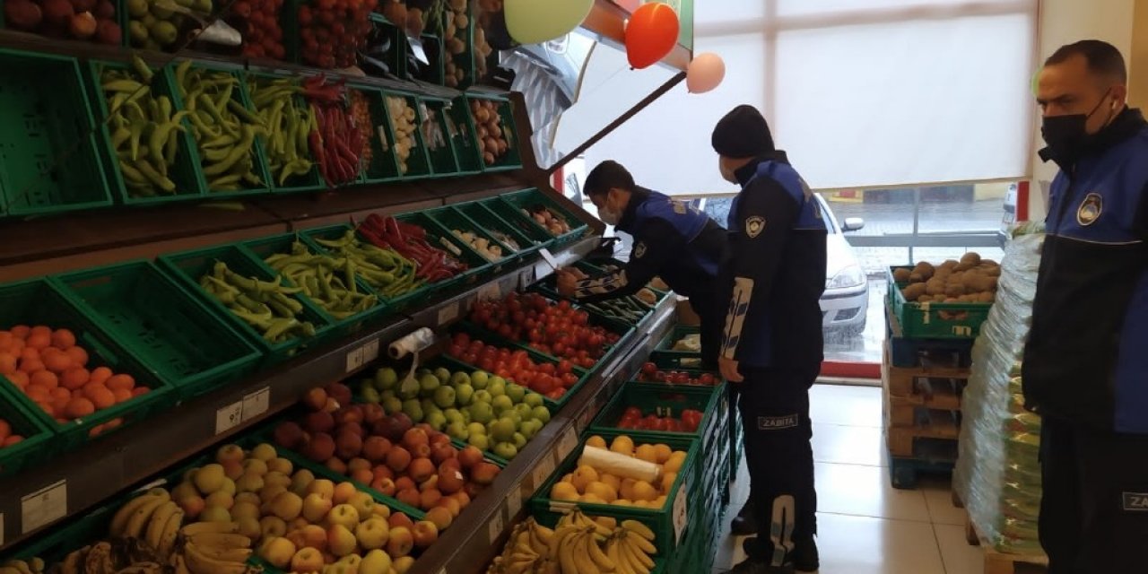 Manisa’da Etiket, Barkod Ve Hijyen Denetimi