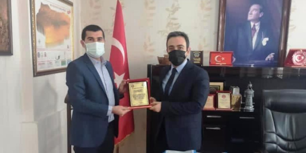 Sağlık-sen Şırnak Şube Başkan Yardımcısı Yalçın, İ̇dil Kaymamı Özsoy İle Görüştü