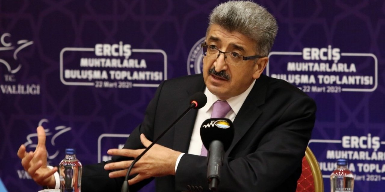 Vali Bilmez, Ercişli Muhtarları Dinledi