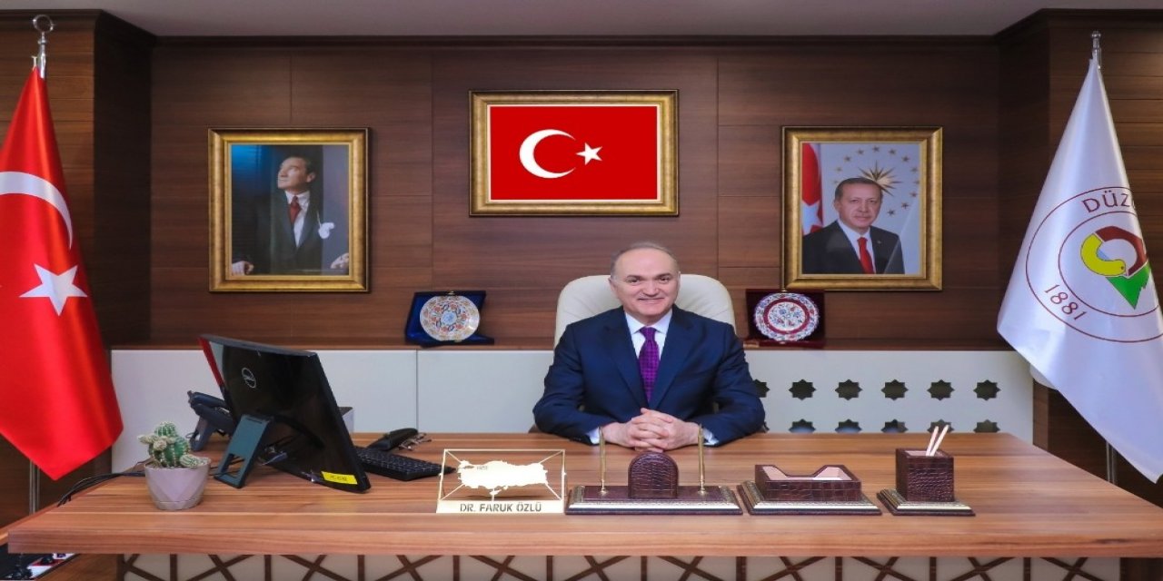 Başkan Özlü: “düzce’nin Su Sorununu Çözüyoruz”