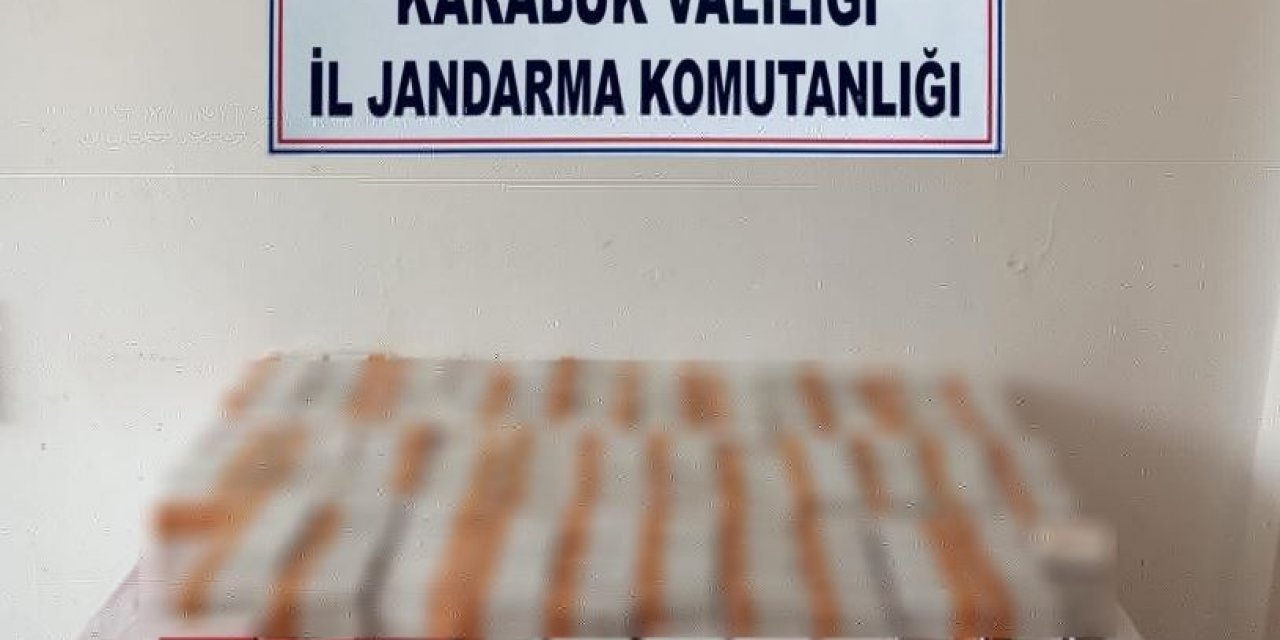Karabük’te 6 Bin 900 Adet Makaron Ele Geçirildi