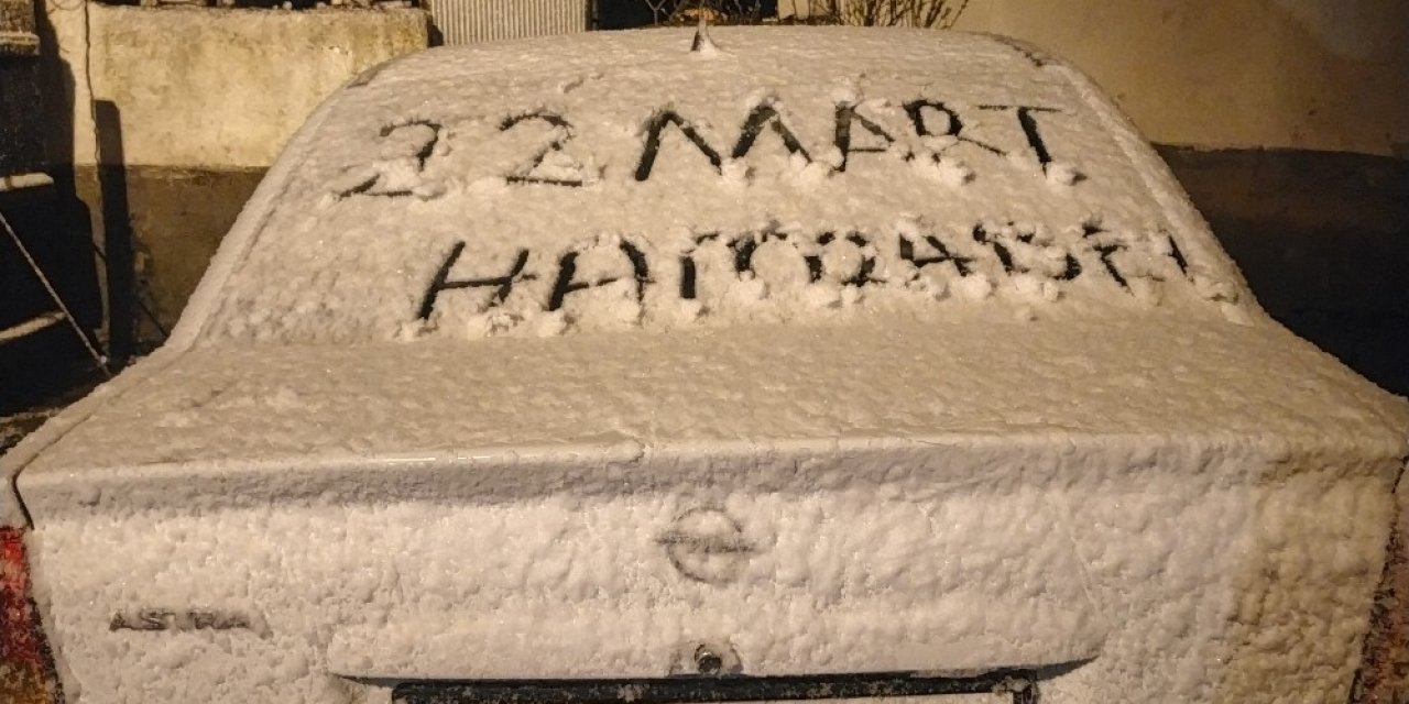 Edirne’de Kar