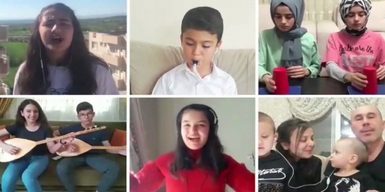 Öğrenci Ve Öğretmenlerden "düziçi Koronayı Kovuyor" Projesine Klipli Destek