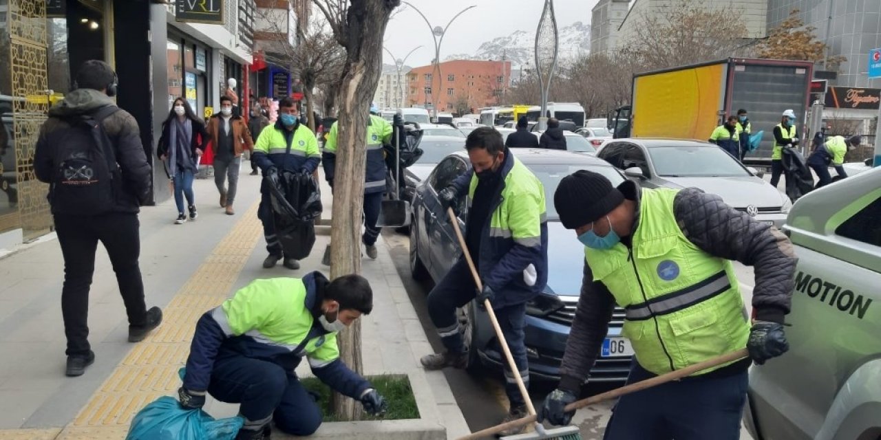 İ̇pekyolu Belediyesinden Bahar Temizliği