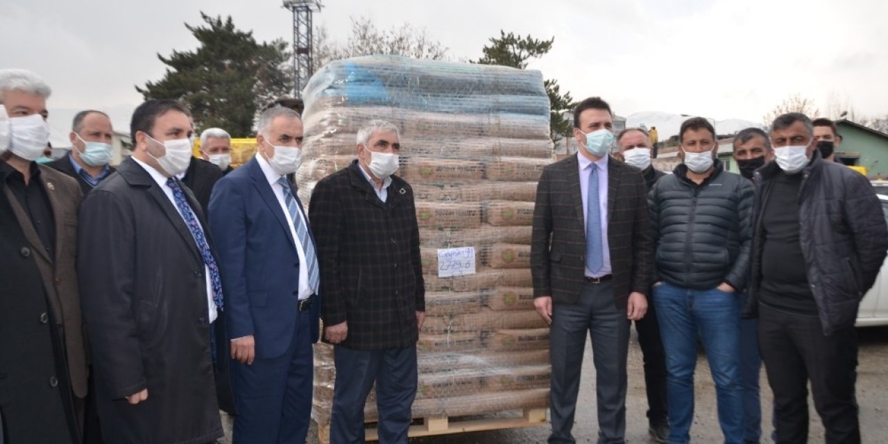 Muş’ta 3 Bin Çiftçiye Bin 560 Ton Buğday Tohumu