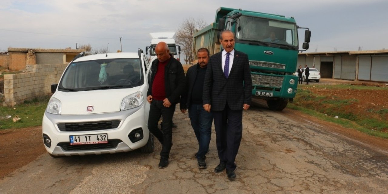 Yalçınkaya, Kırsaldaki Yol Çalışmalarını İnceledi