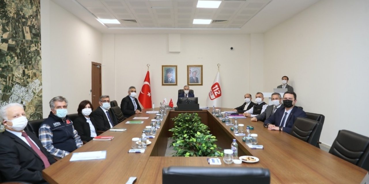 112 Acil Çağrı Koordinasyon Toplantısı Yapıldı