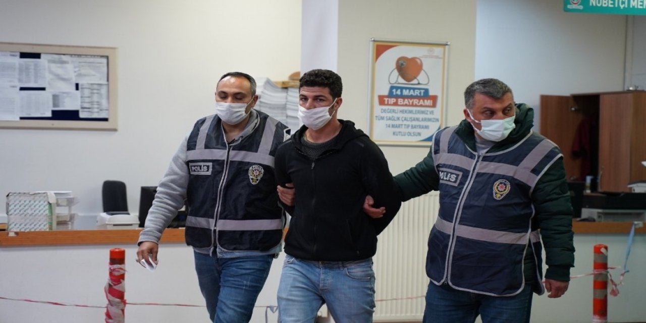 Çaldığı Araçla Hırsızlık Yapan Şüpheli Kovalamacada Yakalandı