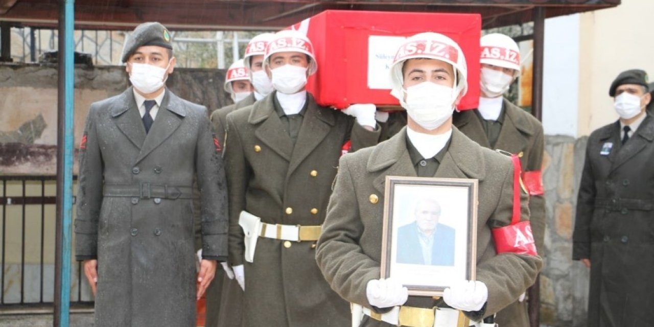 Kıbrıs Gazisi, Askeri Törenle Son Yolculuğuna Uğurlandı