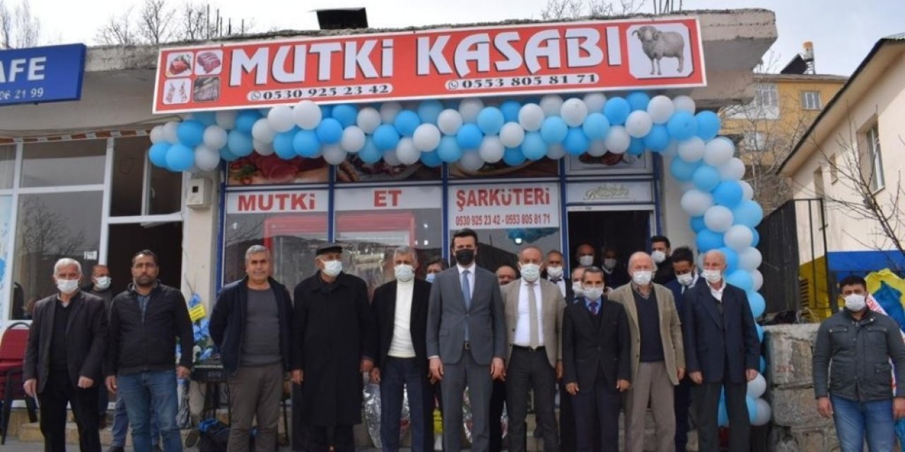 32 Bin Nüfuslu İlçenin İlk Kasabı Törenle Hizmete Açıldı