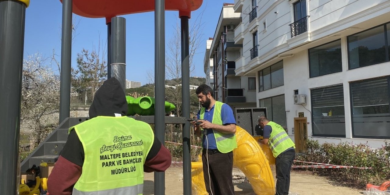 Maltepe’nin Parklarında Büyük Dönüşüm