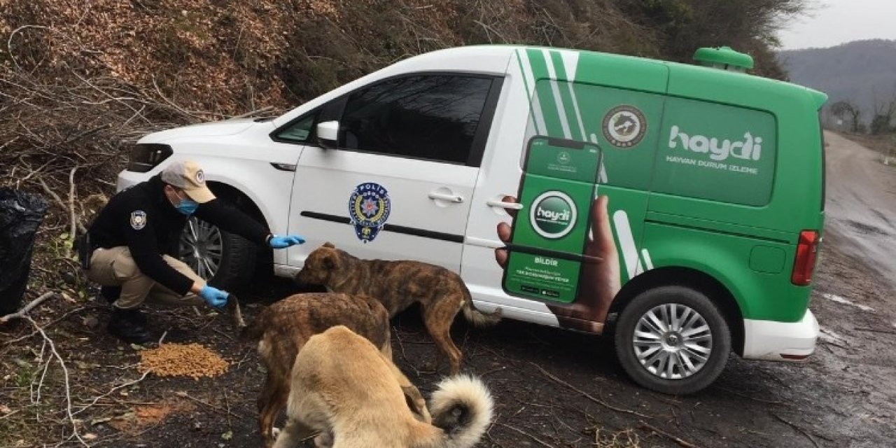Zonguldak Emniyet’i Sokaktaki Canları Unutmadı