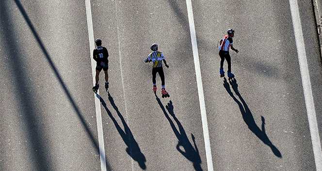 N Kolay 42. İstanbul Maratonu koşuldu