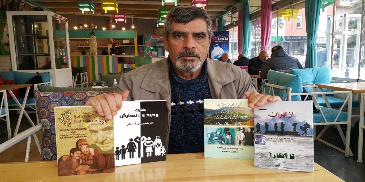 İ̇ranlı Ali Vafi’nin Pandemi Döneminde Yazdığı 4 Şiir Ve Hatıra Romanı Kitabı Yayımlandı