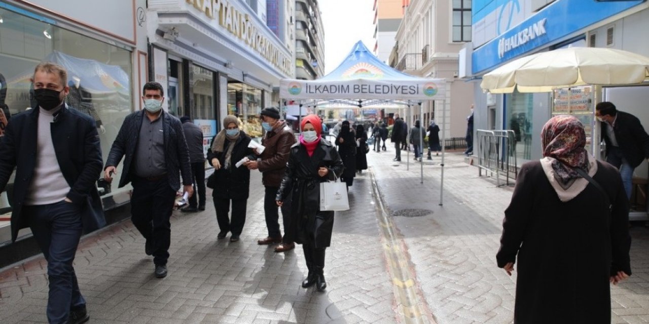 Samsun’da Ana Caddelere Hijyen Noktaları