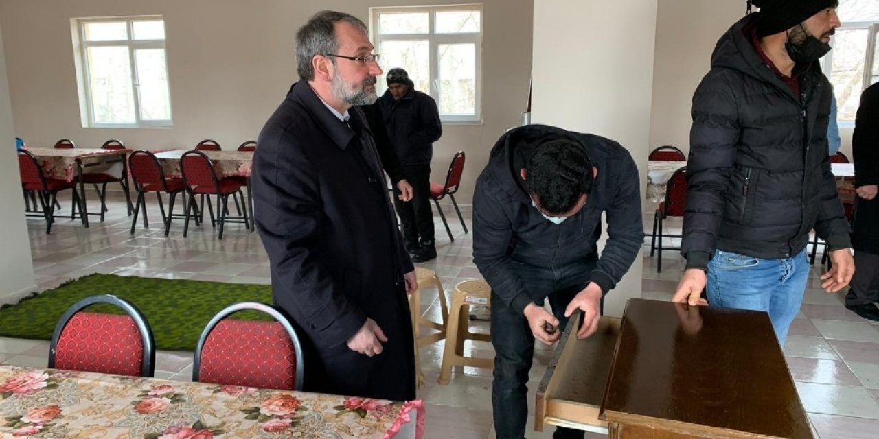 Yıldırım, Köy Taziye Evini Donamını Yaptı