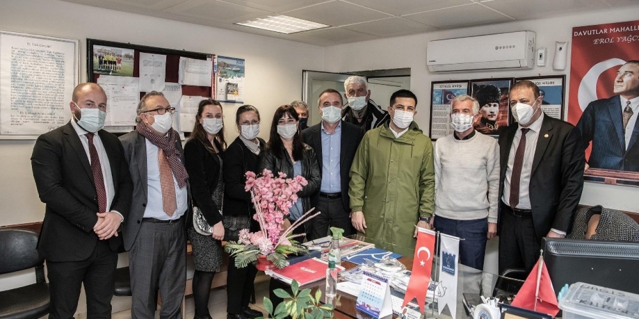 Başkan Ömer Günel Davutlar’da Vatandaşlarla Buluştu