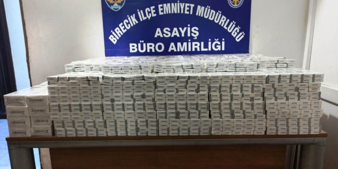 Şanlıurfa’da 3 Bin 350 Paket Kaçak Sigara Ele Geçirildi