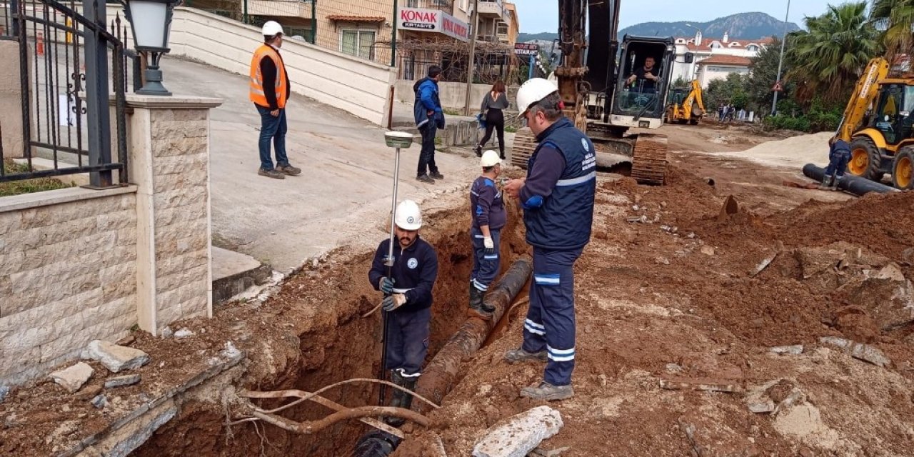 Muğla’nın İçme Suyu Hatları Yenileniyor