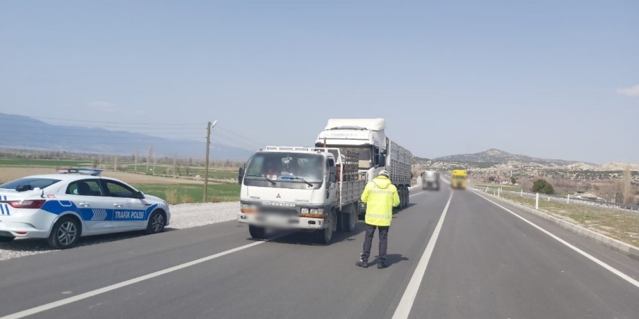 Burdur’da 131 Araç Sürücüsüne Ceza