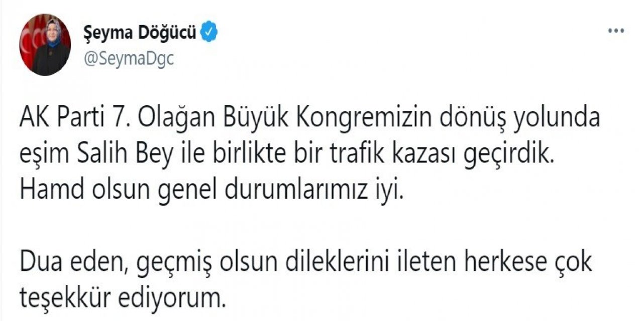 Başkan Döğücü’den Sağlık Durumuna İlişkin Açıklama