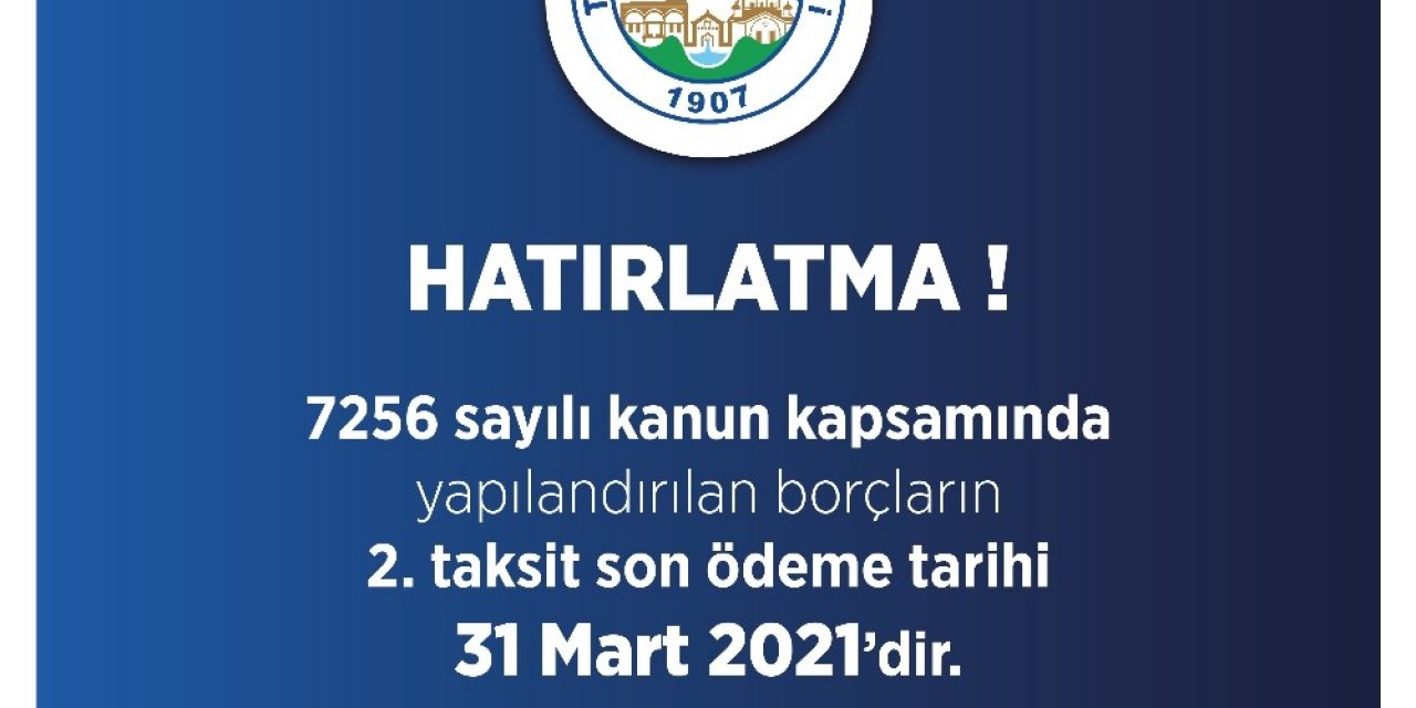 Yapılandırma 2. Taksitte Son Günler