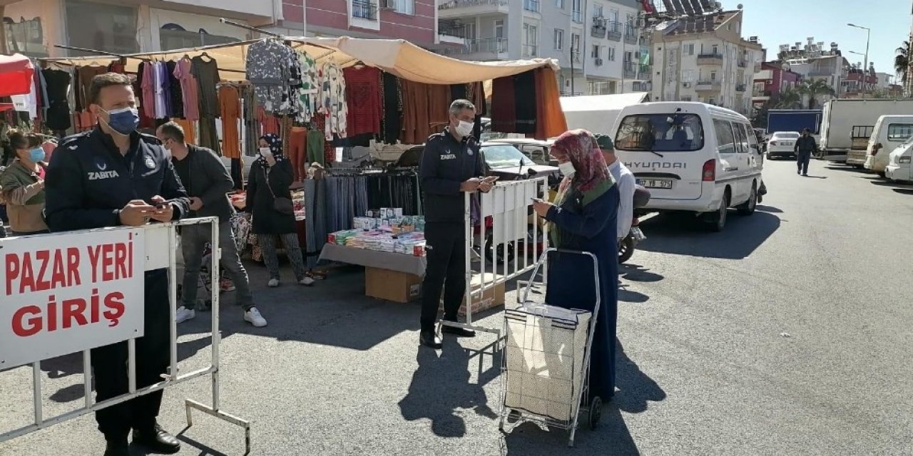 Kepez’in Semt Pazarlarında Hes Kodu Uygulaması
