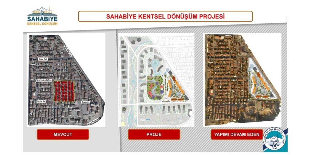Sahabiye Kentsel Dönüşüm Projesi İçin İhale