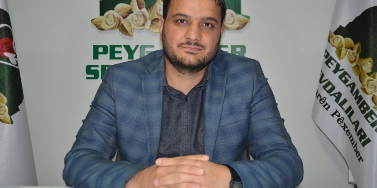 Diyarbakır’da Peygamber Sevdalıları Vakfından Açık Havada Mevlit Programı