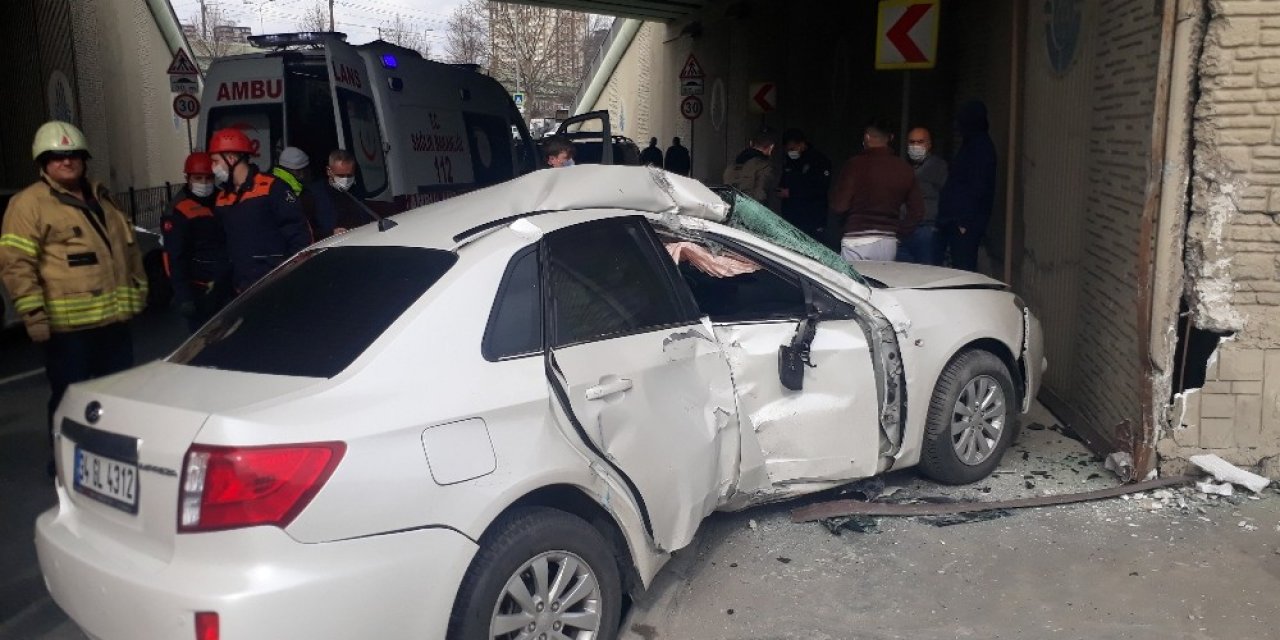 Yeşilköy’de Trafik Kazası: 1 Yaralı