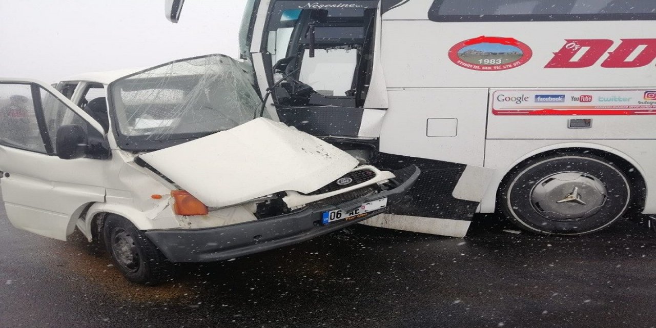 Sivrihisar’da Trafik Kazası, 1 Ölü