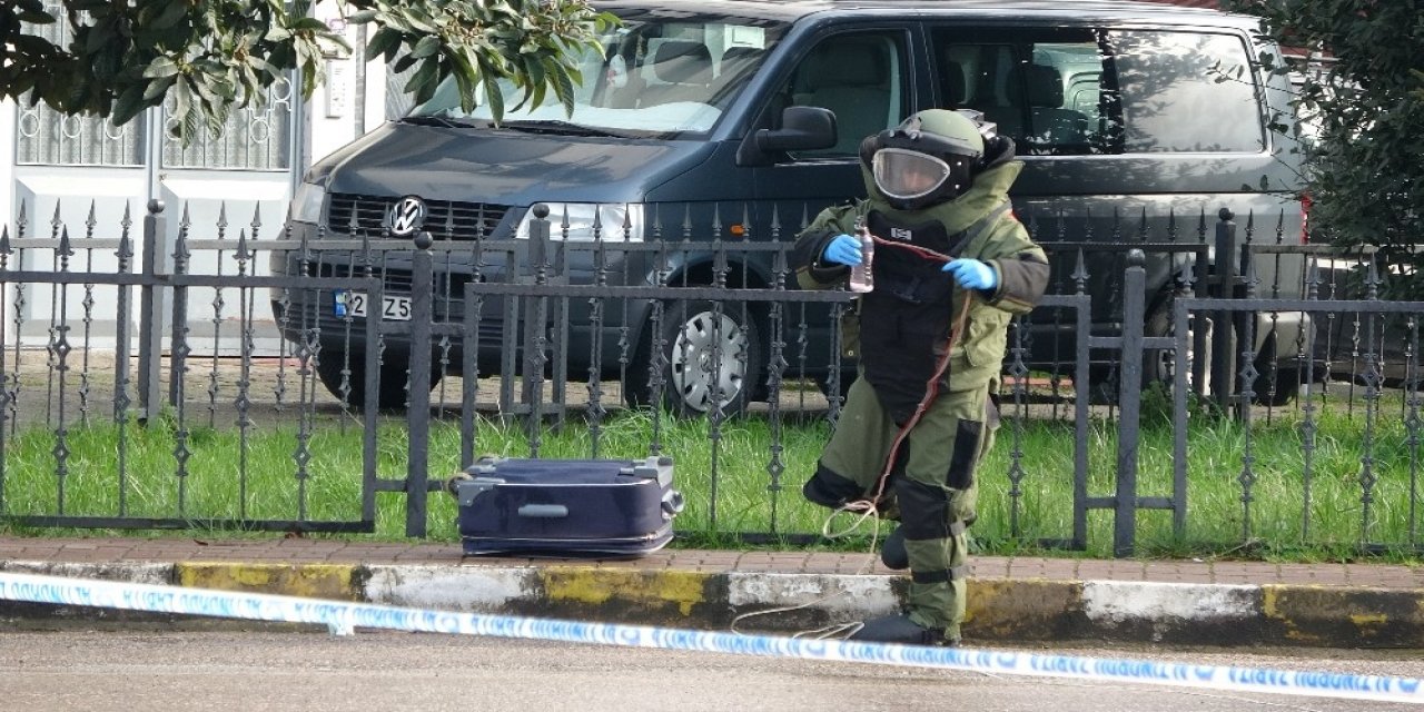Ordu’da Şüpheli Valiz Paniği