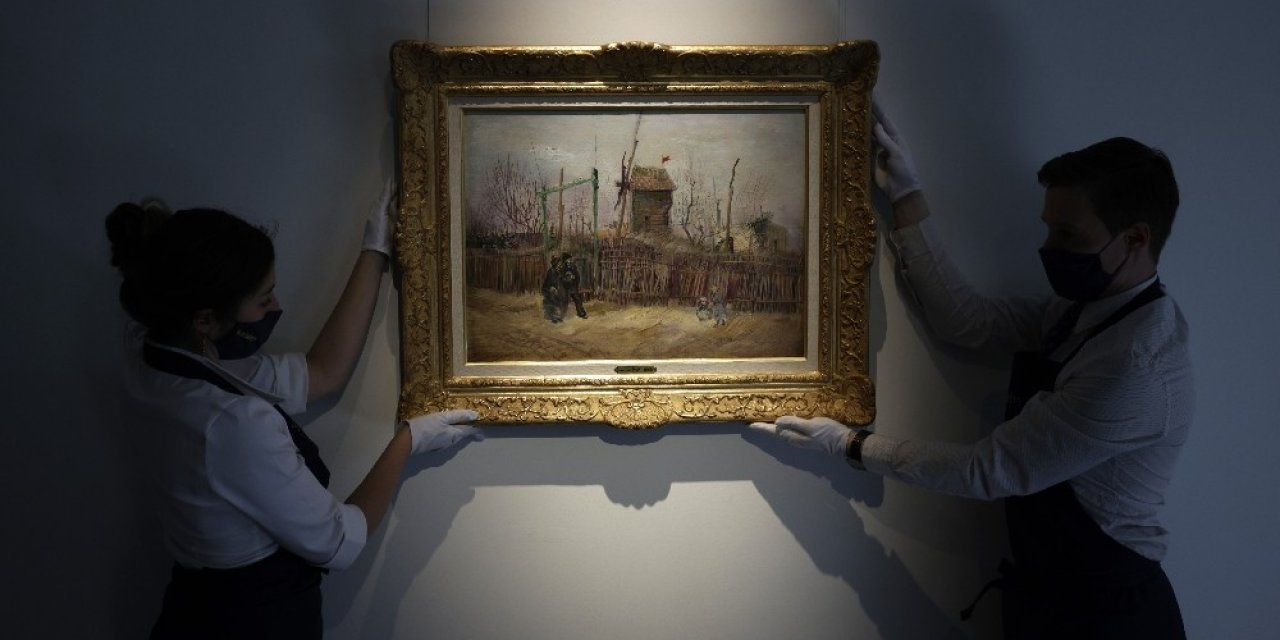 Van Gogh’un "montmartre’deki Sokak Manzarası" Adlı Eseri 13 Milyon 91 Bin Euroya Alıcı Buldu