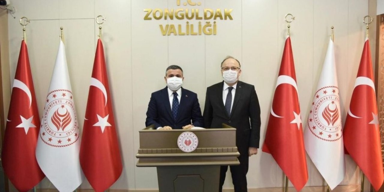Vali Atay Zonguldak’ta