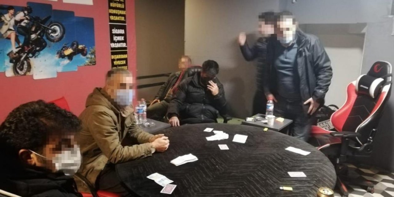 Sancaktepe’de Kumar Oynayan Şahıslara Baskın