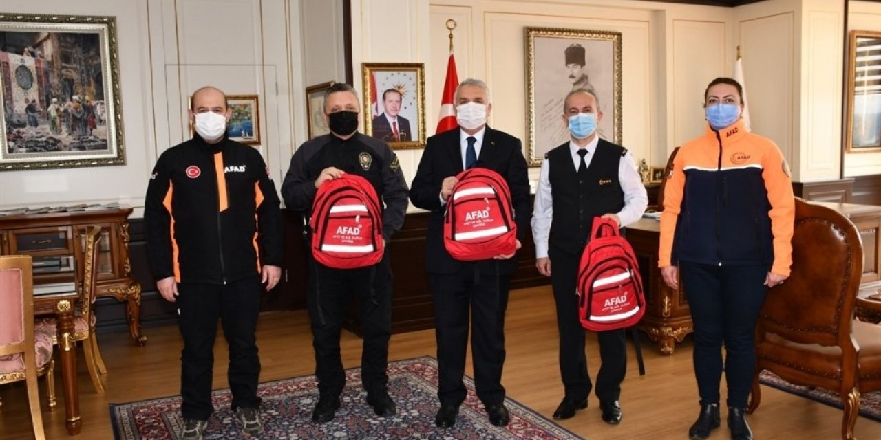 Tekirdağ Afad’dan ‘afet Çantam Hazır Sizinki Hazır Mı’ Videosu