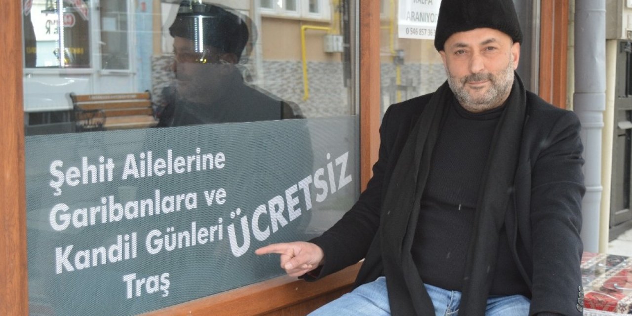 Ücretsiz Tıraş Yapmak İsteyenler Yarın Bu Kuaförde Bekleniyor